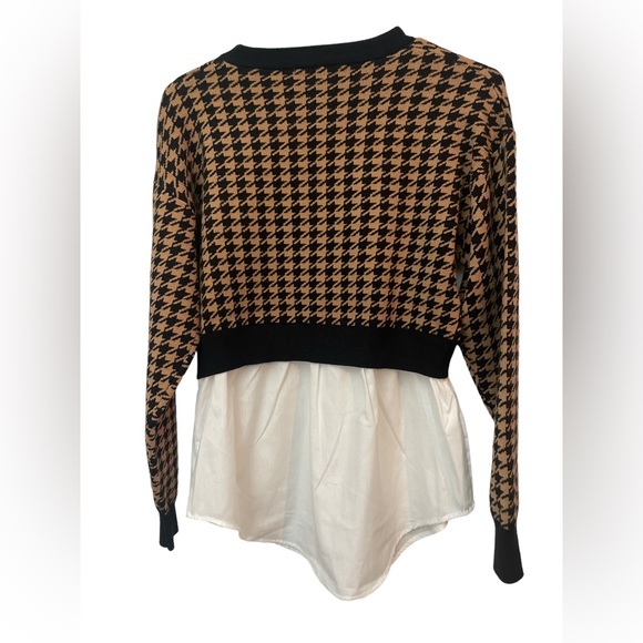 Joie Houndstooth Button Up W/ Sweater
Joie size XS - Picture 2 of 4
